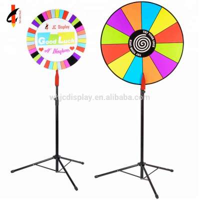 Tripod Stand Dry Erase Wheel Of Fortune Spin Carnival Game Prize Wheel