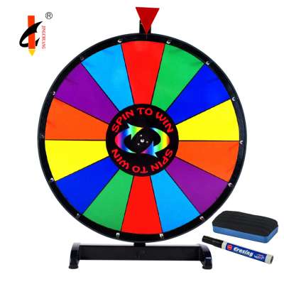 China fortune spinning prize wheel promotional lucky turntable