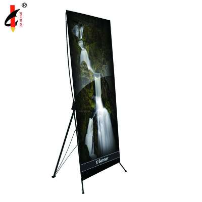 Economic 60*160cm advertising promotion display X banner stand